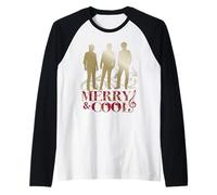 Disney Jonas Brothers Christmas Merry & Cool Holiday Manche Raglan