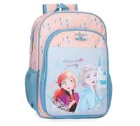 Disney Joumma Bags, La Reine des Neiges Believe in the journey, sac à dos pour enfant, sac à dos d'école, fabriqué en polyester, bretelles larges et réglables, plusieurs poches et compartiments.,