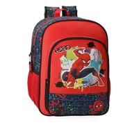Disney Joumma Bags, Marvel Spiderman Urban, sac à dos scolaire, sac à dos pour enfants, en polyester, bretelles larges et réglables, poignée de suspension.