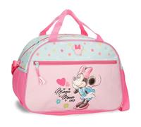 Disney Joumma Bags, Minnie Imagine, Schulrucksack, Kinderrucksack, aus Polyester, Breite Verstellbare Schulterriemen, Oberer Griff Zum Aufhängen., rose, Sac à dos de