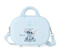 Disney Joumma Bags Stitch Vous êtes des valises Cabine Magiques, Ensemble de valises, Fabriqué en ABS, Un matériau résistant et léger, Fermeture latérale à Combinaison