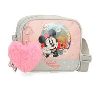 Disney Joumma Bags Trousse à bandoulière Motif Minnie Wild Nature, Vert, Bandoulière