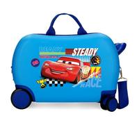 Disney Joumma Cars Lets Race Valise enfant bleue 45 x 31 x 20 cm rigide ABS 24,6 L 1,8 kg 2 roues bagage main, bleu, Valise pour enfant
