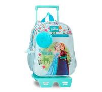 Disney Joumma Frozen Forever Bleu Clair Sac à Dos de Promenade 23x28x10 cm Polyester