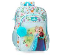Disney Joumma Frozen Forever Sac à Dos Scolaire Bleu Clair 30x40x12 cm Polyester 14.4L