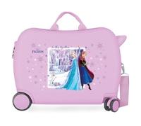Disney Joumma Frozen in This Together Violet Valise Enfant 50x38x20 cm Rigide ABS Fermeture à Combinaison Latérale 34L 2.1kg 2 Wheels