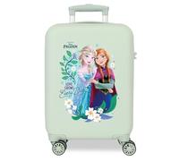 Disney Joumma La Reine des Neiges - Valise de Cabine Rigide ABS avec Fermeture à Combinaison latérale 28 l 2,2 kg 4 Roues Doubles 33 x 50 x 20 cm