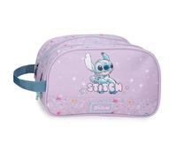 Disney Joumma Lovely Stitch Trousse de Toilette Violet 26 x 16 x 11 cm Polyester