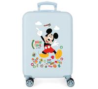 Disney Joumma Mickey Fun Times Valise Cabine Bleu 38x55x20 cm Rigide 2 kgs Serrure à Combinaison Latérale ABS 2 kgs 35L Bagage à Main
