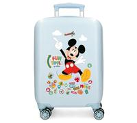 Disney Valise cabine Mickey Fun Times Rouge 33x50x20 cm Rigide 2,35 kg Fermeture à combinaison ABS