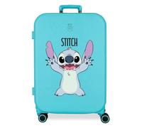 Joumma Disney Playful Valise Moyenne Bleue 48 x 70 x 28 cm Rigide 4,32 kg Fermeture TSA intégrée ABS 4,32 kg 79 L
