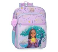 Disney Joumma Wish Watch us Shine Valise pour Enfant Bleu 45 x 31 x 20 cm Rigide ABS 24,6 L 1,8 kg 2 Roues Bagage Main, Bleu, Valise pour Enfant