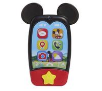 Disney Jr. Mickey Mouse Clubhouse Téléphone Portable 15 cm avec Lumières et Sons, Jouet à Écran Tactile pour Jeu d’Imitation, Jouet de Voyage pour Enfants dès 3 Ans - Just Play