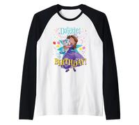 Disney Jr. Sofia the First Abraca-Dazzle It's My Birthday Manche Raglan