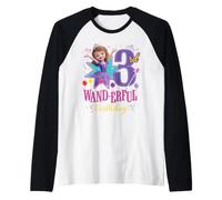 Disney Jr. Sofia the First My 3rd Wand-erful Birthday Party Manche Raglan