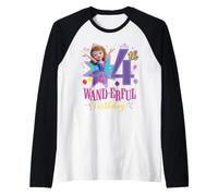 Disney Jr. Sofia the First My 4th Wand-erful Birthday Party Manche Raglan