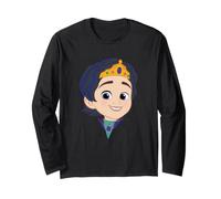 Disney Jr. Sofia the First Prince Zane Big Face Costume Manche Longue