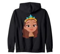 Disney Jr. Sofia the First Princess Camila Big Face Costume Sweat à Capuche
