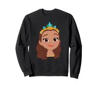 Disney Jr. Sofia the First Princess Camila Big Face Costume Sweatshirt