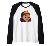 Disney Jr. Sofia the First Princess Layla Big Face Costume Manche Raglan