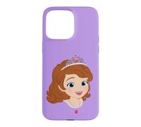 Disney Jr. Sofia the First Princess Sofia Big Face Costume Coque pour iPhone 15 Pro Max