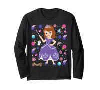 Disney Jr. Sofia the First Princess Sofia Big Pose Collage Manche Longue