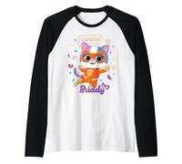 Disney Jr. SuperKitties Buddy Paw-er Up Big Pose Kids' Manche Raglan