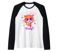 Disney Jr. SuperKitties Ginny Paws Claws Out Big Pose Kids' Manche Raglan