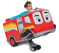 Disney Junior Firebuds, Camion de Pompier Bo et Flash à rétrofriction et Roue arrière, Jouets pour Filles et garçons à partir de 3 Ans