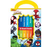 Disney Junior Marvel Spidey His Amazing Friends 12 Books My First Library by P I Kids P I Kids (Auteur)