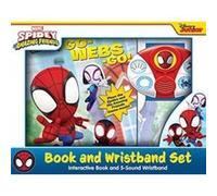 Disney Junior Marvel Spidey and His Amazing Friends GoWebsGo Book and 5Sound Wristband Set by PI Kids PI Kids (Auteur)