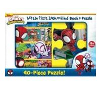 Disney Junior Marvel Spidey and His Amazing Friends Little First Look and Find Book Puzzle by Pi Kids Pi Kids (Auteur)