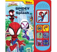 Disney Junior Marvel Spidey Makes A Splash Sound Book by P I Kids P I Kids (Auteur)