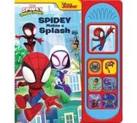 Disney Junior Marvel Spidey Makes A Splash Sound Book by P I Kids P I Kids (Auteur)