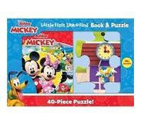 Disney Junior Mickey Mouse Clubhouse Little First Look and Find Book amp Puzzle by Pi Kids & Illustrated by Disney Storybook Art Team & Illustrated by Su Pi Kids Illustrated by Disney Storybook Art Te