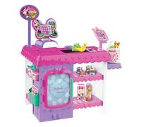 Disney Junior Minnie Mouse Marché Merveilleux, Caisse Enregistreuse avec Sons Réalistes, 38 Accessoires et Aliments Factices, Jouet d’Imitation pour Enfants dès 3 Ans - Just Play