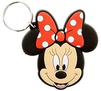 Disney Junior - Porte-clés tête de Minnie en caoutchouc, multicolore, 60 x 80 cm - RK38321C