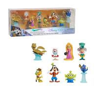 Disney Just Play Collection 100 Years of Laughter Celebration Collection Lot de 8 figurines pour enfants de 3 ans et plus