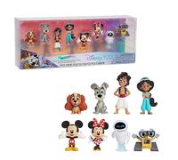 Just Play Disney100 Years of Love Celebration Collection Limited Edition Lot de 8 figurines pour enfants à partir de 3 ans