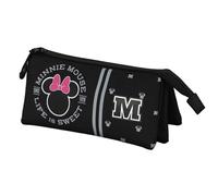 Disney Karactermania Minnie Mouse Symbol-Trousse HS Silver, Noir