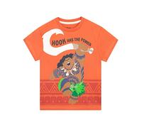 Disney Kids Moana T-Shirt Maui Short Sleeve Tee pour garçons ou Filles Orange 6-7 Ans