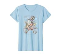 Disney Kingdom Hearts Group Shot Deep Dive Sketch T-Shirt