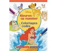 Disney Kleuren op nummer / Disney - Coloriages codés
