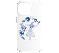 Disney La Belle au Bois Dormant Princesse Aurore Bleu Floral Coque pour iPhone 16 Pro