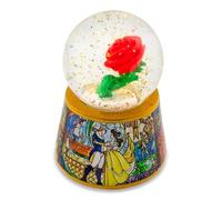 Disney La Belle et la Bête Mini boule à neige lumineuse | 7,6 cm de haut