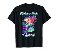 Disney La Petite Sirène Ariel And Flounder Make A Splash T-Shirt