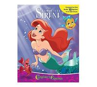 Disney La Petite Sirène Comptines et Figurines - Livre illustré, 10 figurines, tapis de jeu