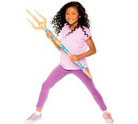 Disney La Petite Sirène - Trident Lumineux et Sonore de Triton - Licence Officielle Disney - Effets Activés par Le Mouvement - 91,4 cm - Cadeau Enchanté - Adapté Aux Enfants Dès 3 Ans