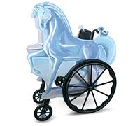 Disney La Reine des Neiges 2 - Accessoire Fauteuil Roulant Ice Nokk Adaptatif Enfant - Taille Unique - Licence Officielle - Accessoire de Costume Fêtes Costumées, Halloween, Carnaval