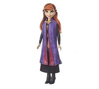 Disney La Reine des Neiges 2 Anna Poupée de Mode avec Longs Cheveux Rouges, Jupe, Chaussures, Jouet Inspiré par La Reine des Neiges 2